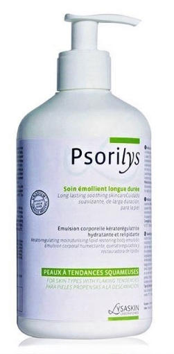 Poza cu lysaskin psorilys emulsie pentru piele uscata x 500ml