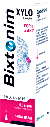 Poza cu Bixtonim Xylo 0.5 mg/ml spray nazal - 10ml Biofarm