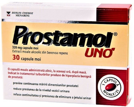 Poza cu Prostamol Uno 320mg - 30 capsule Berlin-Chemie