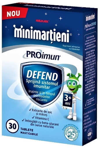 Poza cu Walmark Minimartieni PROimun Defend - 30 tablete masticabile