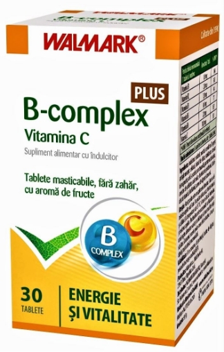 Poza cu Walmark B Complex + Vitamina C - 30 tablete