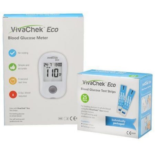 Poza cu VivaCheck Eco Glucometru - 1 Kit