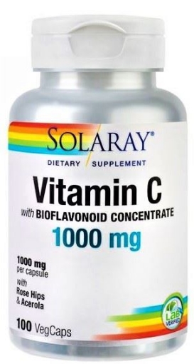 Poza cu Secom Vitamina C 1000mg - 100 capsule vegetale