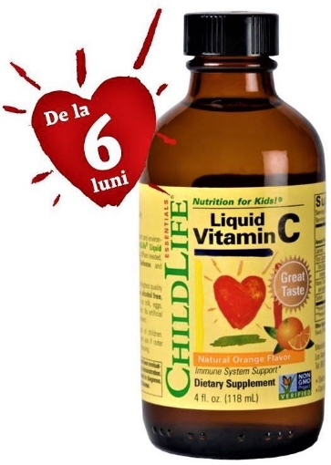 Secom Vitamina C 250mg Pentru Copii Solutie Orala - 118ml