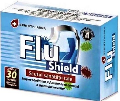 Poza cu  Flu Shield - 30 capsule Sprint Pharma