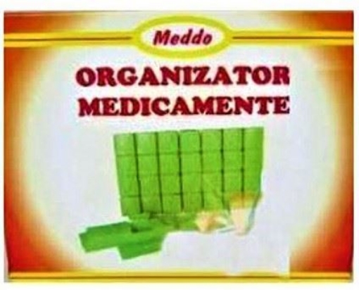Meddo organizator pentru medicamente saptamanal - 1 bucata