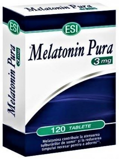 Melatonin Pura 3mg - 120 Comprimate Esitalia