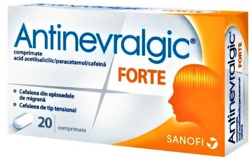 Poza cu Antinevralgic Forte - 20 comprimate  Zentiva