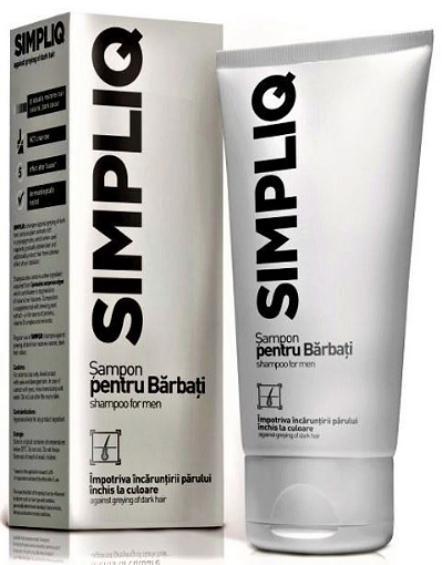 Simpliq Sampon Pentru Barbati Anti-incaruntire - 150ml Aflofarm