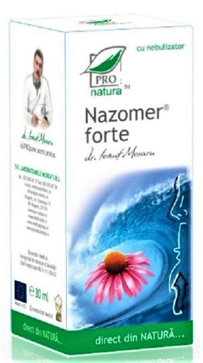 Poza cu Pro Natura Nazomer Forte spray nazal - 30ml