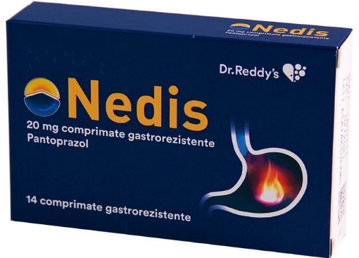 Poza cu Nedis 20mg - 14 comprimate gastrorezistente