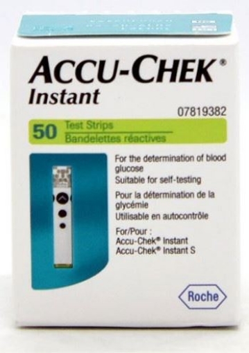 Teste Glicemie Accu-chek Instant Ctx50 Buc