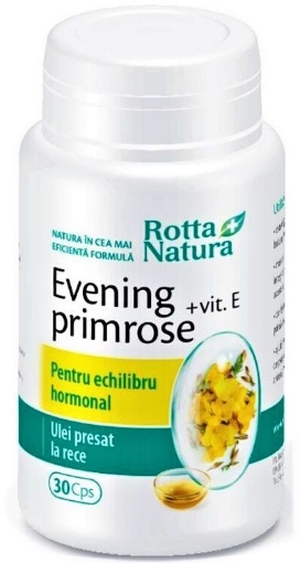 Rotta Evening Primrose+vit E Flx30 Cps