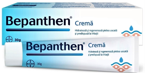 Bepanthen 5% Crema - 30 Grame - Hidratare Profunda