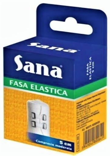 Sana Bandaj Elastic 5cm/3m X 1 Rola
