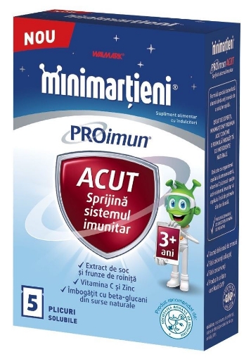 Poza cu Walmark Minimartieni PROimun Acut - 5 plicuri