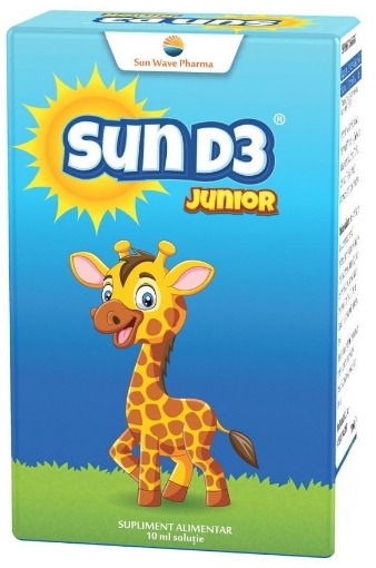 Poza cu SunWave Sun D3 Junior - 10ml