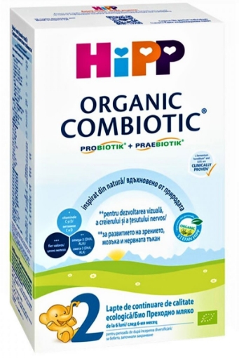 hipp lapte praf 2 combiotic 300g