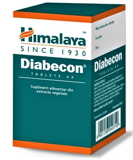 Poza cu Himalaya Diabecon - 60 tablete