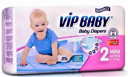 Vip Baby Scutece Copii Nr.2 Pachx40 Buc