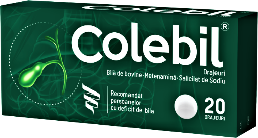 Poza cu Colebil - 20 drajeuri Biofarm