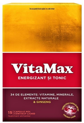 Poza cu Vitamax - 15 capsule moi