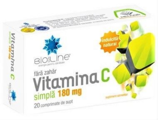 Poza cu Vitamina C 180mg - 20 comprimate de supt Helcor