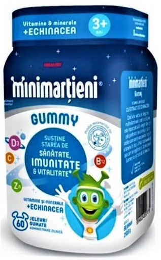Poza cu Walmark Minimartieni Gummy cu echinacea - 60 jeleuri