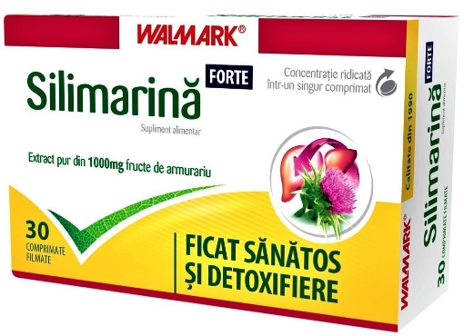 Walmark Silimarina Forte - 30 Comprimate Filmate