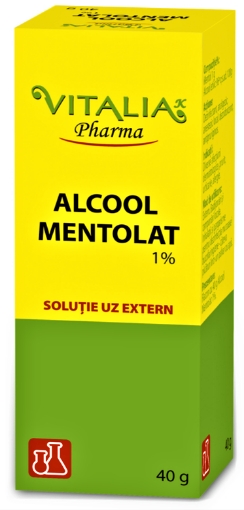 Poza cu Vitalia K Alcool mentolat 1% - 40 grame