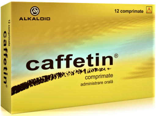 Poza cu Caffetin - 12 comprimate Alkaloid