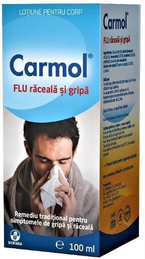 Poza cu Carmol Flu - 100ml Biofarm