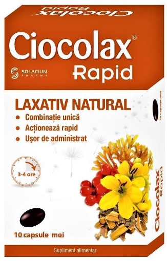 Ciocolax Rapid - 10 Capsule Moi