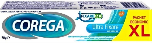 Poza cu Corega Ultra Fixare crema adeziva pentru proteze dentare - 70 grame