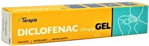 Poza cu Diclofenac Terapia 10mg/g gel - 45 grame