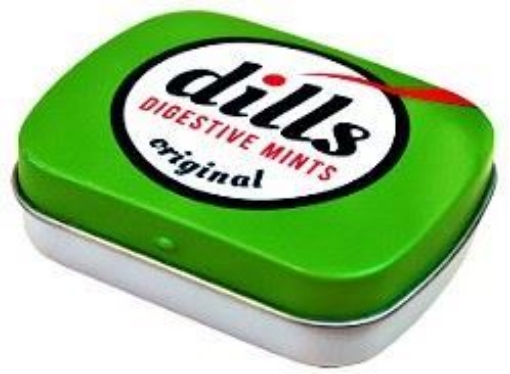 Dills Digestive Mints - 24 Comprimate