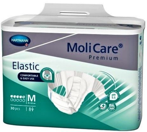 Poza cu Hartmann MoliCare Premium Elastic M cu 5 picaturi - 30 Bucati