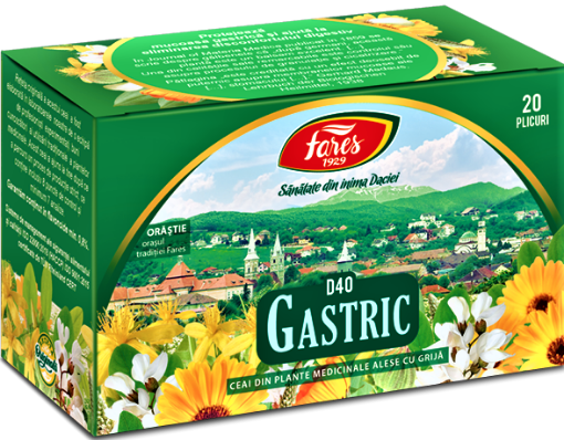 Poza cu Fares ceai Gastric - 20 plicuri