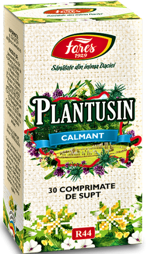 Fares Plantusin Calmant - 30 Comprimate De Supt