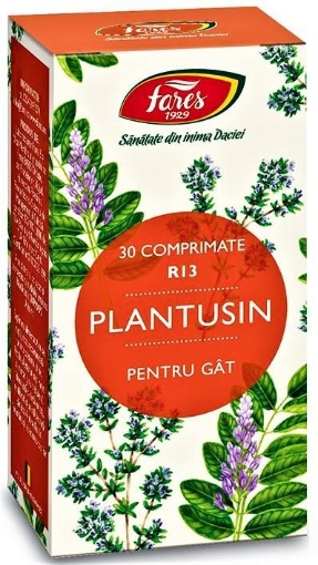 Fares Plantusin - 30 Comprimate De Supt