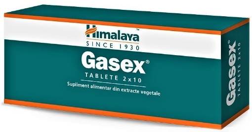 Poza cu Himalaya Gasex - 20 tablete