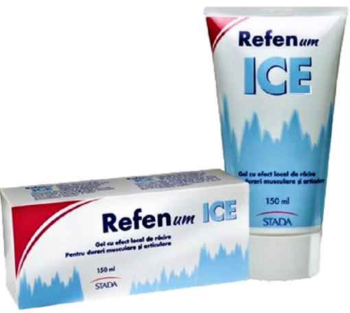 Refenum Ice gel cu efect de racire - 150ml Stada