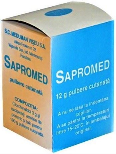 Poza cu Sapromed pulbere 3% - 12 grame Meduman