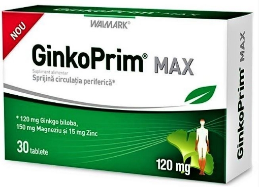 Poza cu Walmark GinkoPrim Max 120mg - 30 tablete