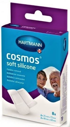 Hartmann Cosmos Soft Silicone Plasturi Ctx8 Buc