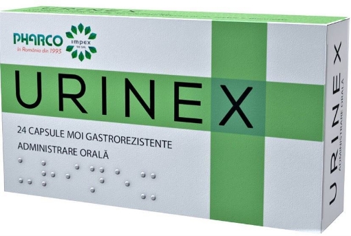 Poza cu Urinex - 24 capsule Pharco