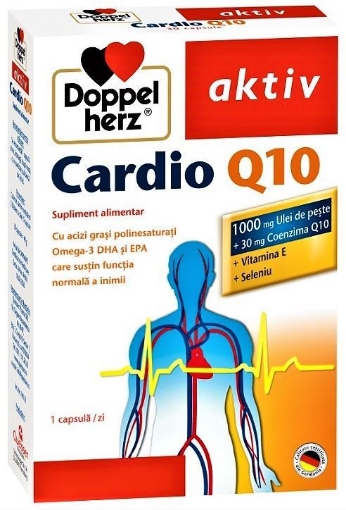 Poza cu Doppelherz Aktiv Cardio Q10 - 30 capsule
