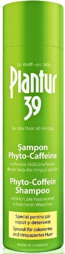 Poza cu Plantur 39 Phyto-Caffeine sampon pentru par vopsit si deteriorat - 250ml