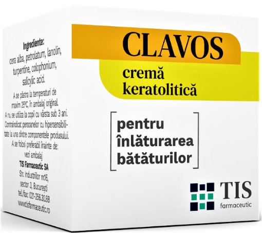 Poza cu Tis Clavos crema pentru bataturi - 4 grame