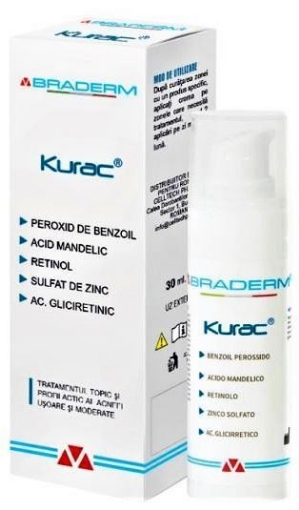 Kurac Crema Pentru Tratamentul Acneei - 30ml